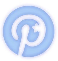 #pinterestlogo #iconsblue #blue #logos