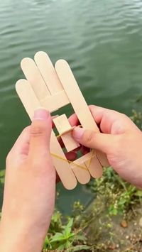 Don't throw away the ice cream sticks after eating, let's make a motorboat together! #dyi #playtime #fun #reels #diygiftsideas #diygifts #viral #diyvideos #freeideas #reelsideas #Bestideas | H-Y DIY | H-Y DIY · Original audio