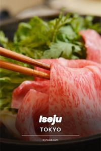 When Iseju’s first owner, Miyamoto Jubei, closed his antique shop in Honjo to open Iseju in 1869, the plan was to pass along the nutritional benefits of sukiyaki — Japanese-style hotpot — to the folks in Meiji-era Nihonbashi, Tokyo’s former mercantile hub. When his father was facing health challenges, Miyamoto turned to beef for its nourishing properties, laying the foundation for what would become a culinary institution. #sushi #sashimi #ramen #mochi #restaurant #japanesefood #japan