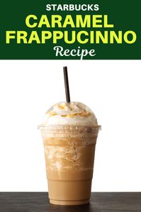 Make your very own Starbucks Caramel Frappuccino with just a few ingredients! This creamy frappuccino will satisfy all your cravings at a fraction of the cost.