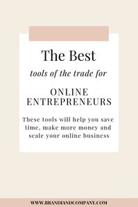 Are you an online entrepreneur, service providers, freelancer, or social media manager? Here are the best business tools to use for your online business. They will save you time, money and help you scale your online business. #entrepreneur #solopreneur #b