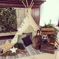 CafeMom.com : Use Wood Crates : 40 Woodland Baby Shower Ideas for a Wild Little One -- Although wooden crates are traditionally thought of as party decor, they can be great for rustic celebrations including woodland baby showers!