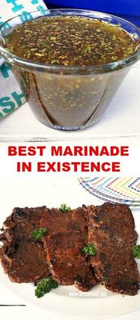 You have to try this Marinade ! It really is the Best Marinade in Existence ! #BestMarinade #MarinadeRecipes #BeefMarinade #PorkMarinade #ChickenMarinade #BBQRecipes #BraaiRecipes