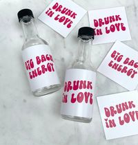 Drunk in Love Bachelorette Party Favors 50 Ml Shot Glass - Etsy