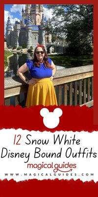 Looking for Disney Bound inspiration? Check out these 12 Snow White Disney Bound ideas that capture the perfect Disney aesthetic! From classic Disney characters to creative Disney bounding tips, Magical Guides has you covered. Whether you're planning a park day or just love the magic of Disney, these outfits will help you channel your inner princess. Get Disney World tips & outfit inspiration for your next magical adventure!