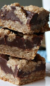 Starbucks Oat Fudge Bars - sounds like the recipe grandma used