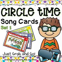 Fingerplays and Songs for Early Childhood Circle Time Morning Meeting - Set 1