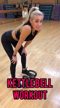 This full body kettlebell workout will help you sculpt or strengthen your body. It’s perfect for beginners or advanced fitness people. Work up a sweat with this workout.