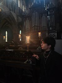 #darkacademiaaesthetic #academia #alternative #goth #church #idk #candlelight #photoidea