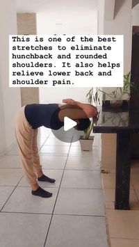 Alex Dalili on Instagram: "🧘🏻‍♀️This is an excellent stretch that opens the chest, and considering how many hours we spend in poor posture (hunched over), it’s a great way to help your body improve and relieve discomfort in your back, shoulders, and neck.  You can do this daily for 1 minute while taking deep breaths.  Repost @veronicaocampoec (thank you)  #YogaUSA #StretchingUSA #WellnessUSA #BackHealthUSA #PostureCorrectionUSA #FitnessUSA #HealthCoachUSA #MindBodyUSA #YogaUK #StretchingUK #WellnessUK #BackHealthUK #PostureCorrectionUK #FitnessUK  #MindBodyUK #YogaCanada #StretchingCanada #WellnessCanada #BackHealthCanada #PostureCorrectionCanada #FitnessCanada #HealthCoachCanada #MindBodyCanada #HealthyLifestyleUSA #HealthyLifestyleUK #HealthyLifestyleCanada #SelfCareUSA #SelfCareUK #Se