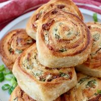 Cheesy Bacon Crescent Rolls