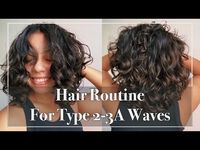 HOW TO GET DEFINED WAVES NATURALLY (HAIR ROUTINE FOR TYPE 2-3A WAVES) USING AFFORDABLE HAIR PRODUCTS - YouTube