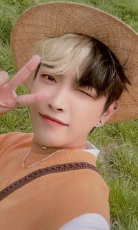 hongjoong ( ateez ) photocard scan — summer photobook pob ver. 2