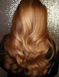 Long Golden Blonde Hairstyle