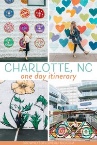 This one day Charlotte itinerary includes all the best things to do in Charlotte North Carolina including the best murals in Charlotte and the best photo spots in Charlotte. Get a complete guide to one day in Charlotte North Carolina here. | charlotte north carolina one day | charlotte north carolina things to do in | charlotte north carolina things to see | fun things to do in charlotte north carolina | best things to do in charlotte nc | charlotte instagram spots