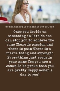 Women's Day Messages, Happy Women's Day Messages