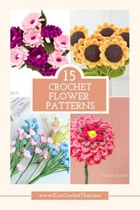 Explore our collection of crochet flower patterns, ideal for adding a handmade touch to your home decor or personal attire. Each easy tutorial is designed to guide you effortlessly, allowing even beginners to create stunning roses and more; click to see more and follow us for vibrant ideas.