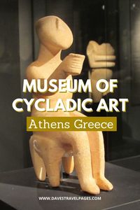 The Museum of Cycladic Art is one that you'll want to add to your Athens itinerary.