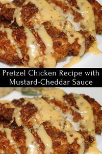 Pretzel Chicken Recipe with Mustard