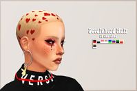 doodle head hair hi after 393993 months here is the doodle head hair fjjfjfj also if you downloaded the simblreen version you dont have to download this one!! 9 swatches BGC male and female teen…