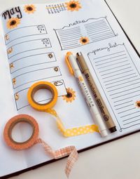 Bullet Journal Spreads for Spring Planning| Sidereal Life