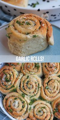 Garlic Bread Rolls! - Jane's Patisserie