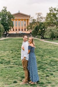 An Engagement at a Fairmount Waterworks in Philadelphia, PA | Matt & Taylor | Josiah & Steph Photography #PennsylvaniaWeddingPhotographer #PhiladelphiaWeddingPhotographer