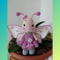 Butterflies Amigurumi – Free crochet pattern – Carmen Crochet