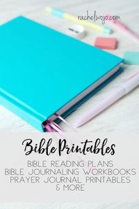 Bible Printables to help you in your walk with Christ! Over 20 Bible reading plans plus Bible journaling and prayer journaling printables!