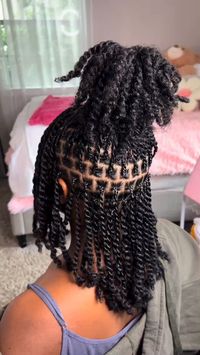 Step by step how to do mini twists on natural hair, the products you’ll need and 20 cute mini twists on natural hair styles.