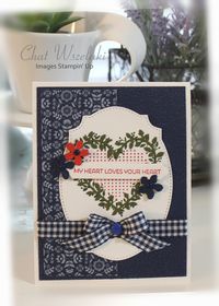 Me, My Stamps and I: Stampin' Up Heart Shaped