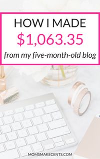 Month Five Blog Income Report