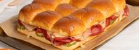 Looking for an easy lunchtime slider recipe? We've got you covered with these King's Hawaiian Capicola Ham Pepper Jack Cheese Sliders.