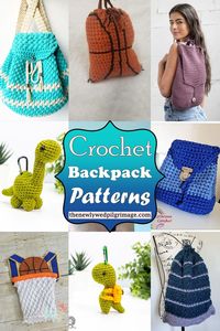 Crochet backpack patterns are easy to find and can be a fun way to work on your crochet skills as well as make a beautiful backpack.