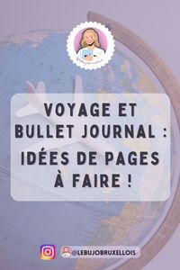 ✈️🌍 Découvrez des idées de pages à réaliser dans votre bullet journal pour vos voyages ! Si vous débutez dans le bullet journal et les arts créatifs et avez du mal à vous organiser au quotidien, ces idées vous aideront à planifier vos aventures facilement et rapidement. Simplifiez vos préparatifs et capturez vos souvenirs avec des pages pratiques et inspirantes. Prête à embarquer pour une organisation optimale ? 📒✨ #BulletJournal #Voyage #Organisation #InspirationCréative #PagesDeVoyage #Astuc