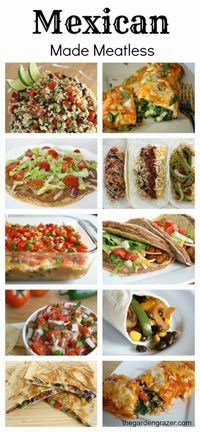 Vegan Mexican food