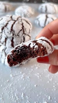 This Chocolate Crinkle Cookies Recipe is a holiday staple! Crisp on the outside with a soft, chewy center and rich, chocolate flavor, it’s always a favorite and couldn’t be easier to make. Try these delicious cookies for the holidays!