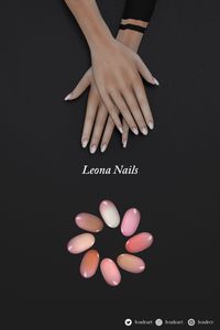 Short and round nails with subtle ombre effect in jelly style finish. In a variety of neutral shades, those nails will be perfect for everyday style and sport outfits. Sims 4 Nails Cc - Cc Nails Sims 4 - Tsr Sims 4 - Nail Mods - Sims 4 Cas Mods - Sims 4 Nails - Sims 4 Cc Nails -  Sims Nails - Sims 4 Cc Clothes Jewelry - Teen Sims 4 Cc - Sims 4 90s - #sims4 #thesims4 #ts4cc #sims4customcontent #sims4clothes #sims4clothingcc #sims4maxismatch #maxismatchcc #maxismatchlookbook #simspiration #sims4ccfinds #gaming