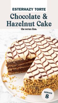 Hungarian Hazelnut And Chocolate Layer Cake