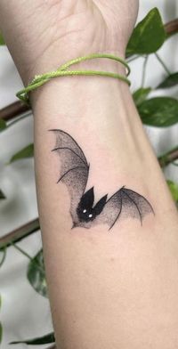 << Check out more Bat Tattoos and Ideas #girlytattoos #tattooideas #tattoodesigns #tattoos #bat