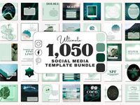 Get even more for your money when you purchase these Ecommerce Social Media Templates as part of our ultimate, discounted 10K bundle (the biggest on the market and the best value for your money https://www.etsy.com/listing/1635198352/10500-canva-social-media-posting Calling all social media managers, small business owners, and entrepreneurs: this one's for you. Elevate your client's (or your own) social media presence with a splash of modern cool. This social media bundle will help you curate th