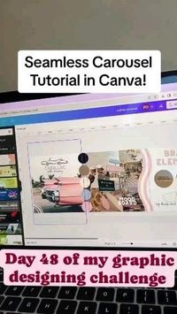 Seamless carousel tutorial in canva Day 48 of my graphic designing challenge 101 days 101 new design and tips of canva. . Looking for a professional graphic designer for your business? You can contact me. . 👍 Follow @iam_sandy.art for more amazing graphic designing tips and tricks. . #canvadesignchallenge #canvadesign #canvas #canvagirl #canvahacks #canvalove #graphicdesign #GraphicDesignInspiration #graphicdesigner #GraphicDesign #DesignLife #design #DesignInspiration #DigitalArtistry #desi...