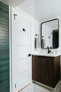 Foothill Circle Bathroom Vanity + Shower