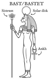 Bast was usually seen as a woman with a cat’s head or a lioness. The cat was a sacred animal in Ancient Egypt and was often associated with royalty and gods. The Goddess represented fertility and motherhood but could also be fierce with protection when necessary. She was a famous goddess, and temples were built in her honor throughout Egypt. She also served as a divine nursemaid and mother figure to the Pharaoh and was worshiped as a goddess of war and vengeance.