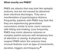 Psychogenic Non-Epileptic Seizures