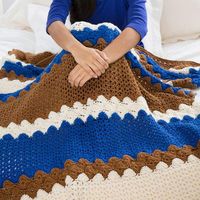 Rustic Romance Cable Throw | AllFreeCrochetAfghanPatterns.com