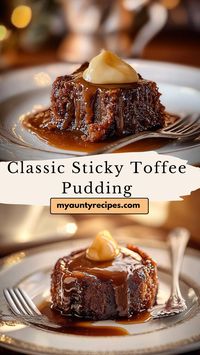 Savor the warmth of this Sticky Toffee Pudding, featuring a moist date sponge soaked in toffee sauce. Ideal for fall and winter recipes, it’s a classic dessert that’s rich, flavorful, and incredibly comforting. Perfect for holiday gatherings or quiet evenings by the fire.