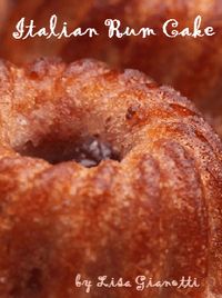 This italian rum cake recipe is one of the Italian cakes my grandma made.Yes, it's an easy to make cakes, but it needs to sit.See over 225 Italian Dessert Recipes with photos.