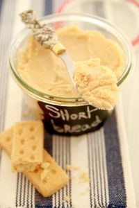 Homemade Shortbread Cookie Butter