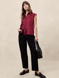 Collared Blouse | Banana Republic Factory